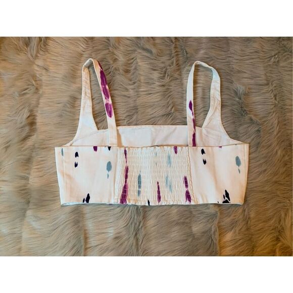 Royalty by Maluma Tie Dye Bralette NWOT Small - Picture 5 of 7